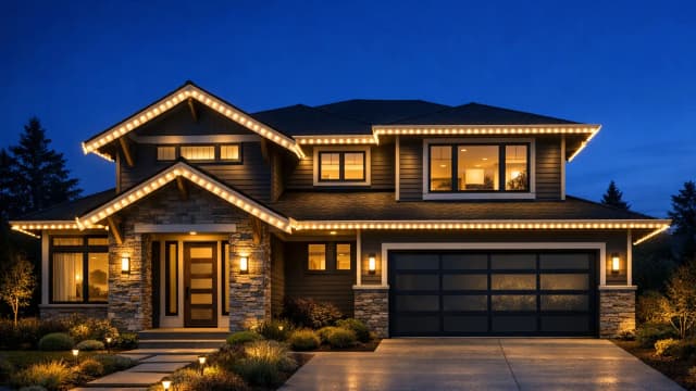 Best Permanent Outdoor Lights 2026: Year-Round Eave & Trim Lighting