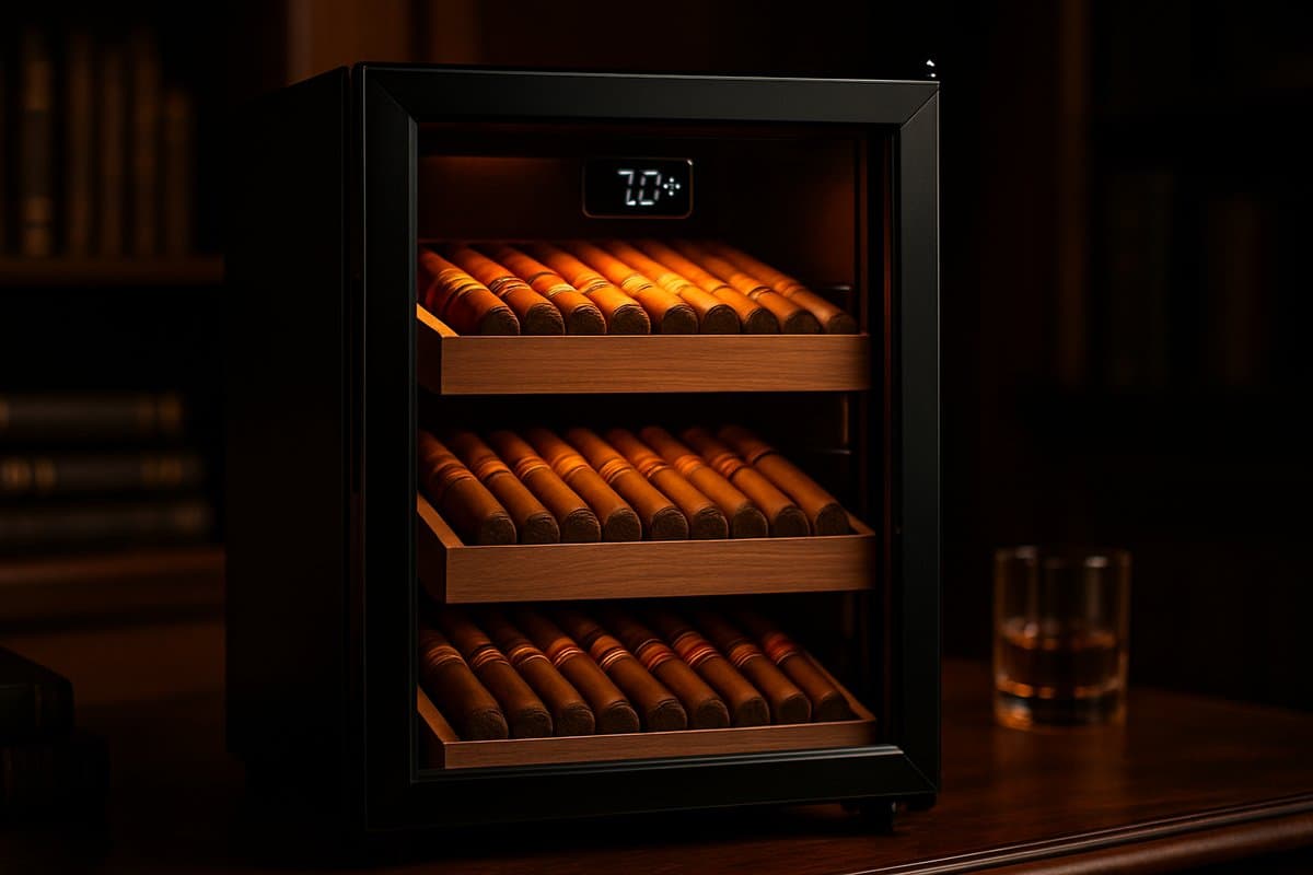 Best Smart Cigar Humidors 2026: WiFi Active Humidifiers & Electric Cabinets Compared