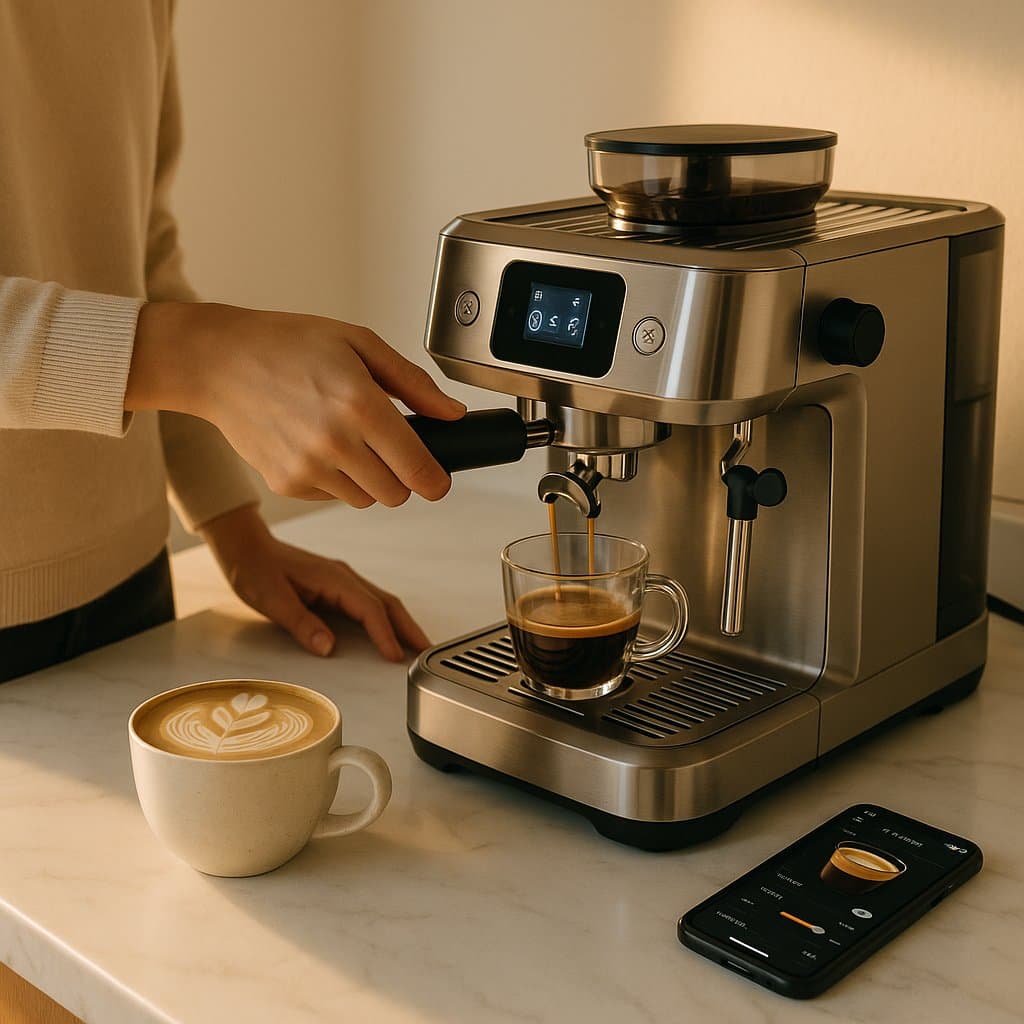 Best Smart Espresso Machines with WiFi & App Control (2026)