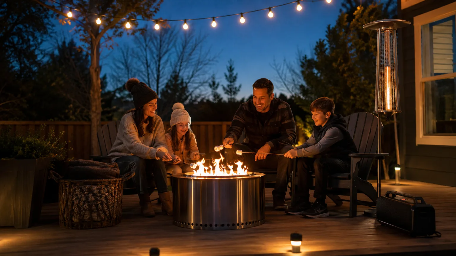 The Cozy Fire-Pit Evening: A Complete Smart Backyard Kit (2026)