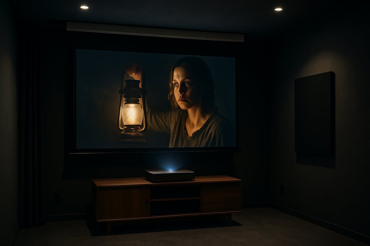Best Smart Motorized Projector Screens for Home Theater 2026