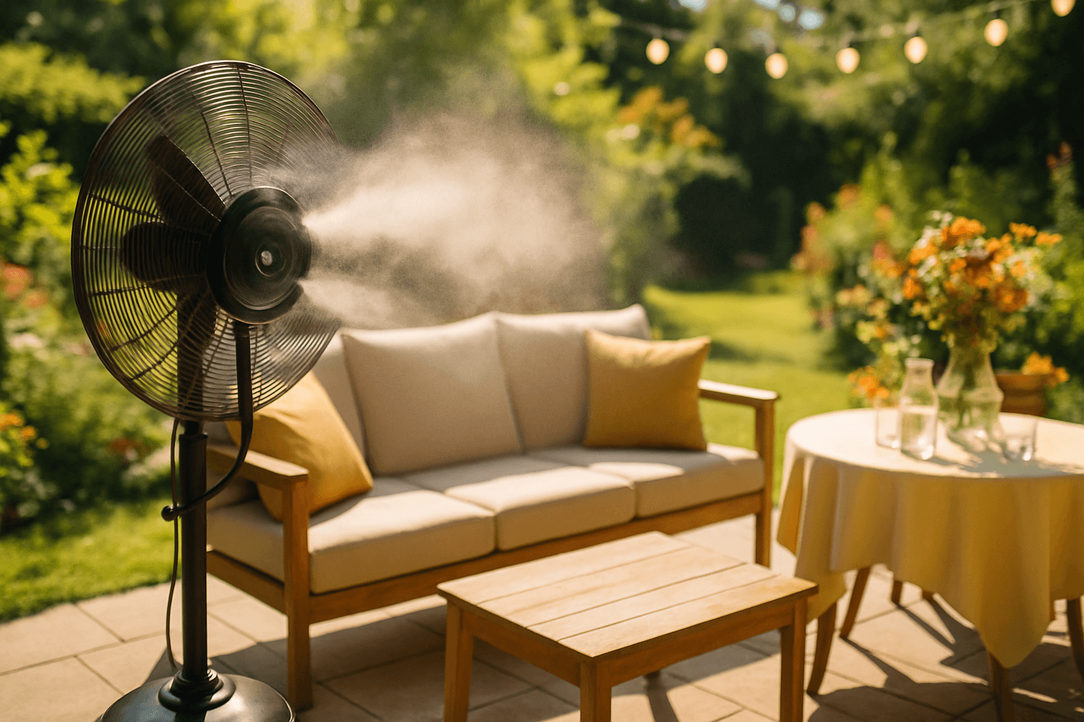 Best Smart Outdoor Misting Fans and Patio Cooling Systems (2026)