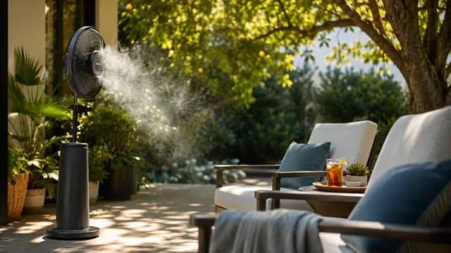 Best Outdoor Misting Fans 2026: Shark FlexBreeze