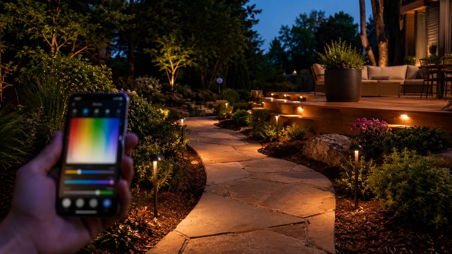 Best Smart Pathway & Deck Lights 2026: Low-Voltage, Matter