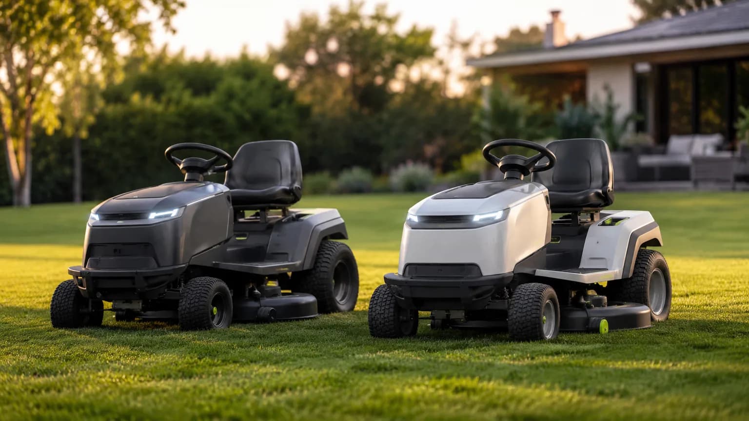 EGO vs Greenworks: Smart Electric Riding Mowers 2026