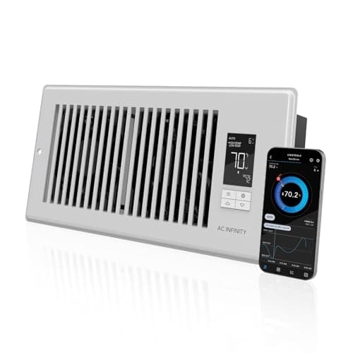 AC Infinity AIRTAP T4 Register Booster Fan (4x10)