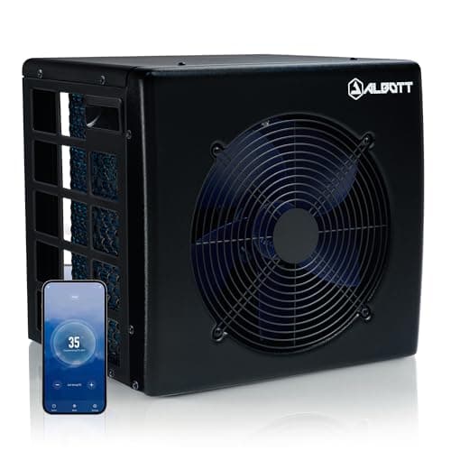 Albott 16,000 BTU Swimming Pool Heat Pump (110-120V, WiFi)