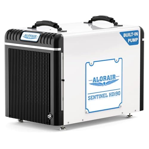 AlorAir Sentinel HDi90 Basement/Crawlspace Dehumidifier with Pump