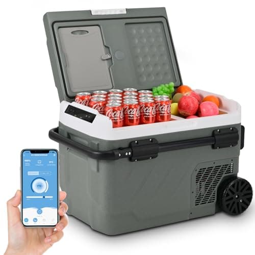Alpicool 43Qt Dual Zone 12V Car Refrigerator with APP Control