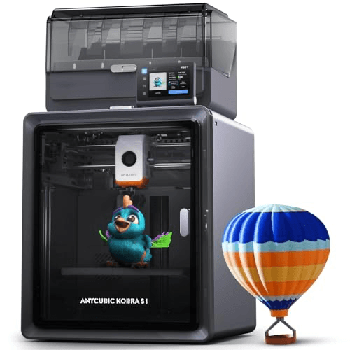 Anycubic Kobra S1 Combo 3D Printer — Recommended per expert consensus