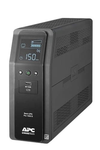 APC Back-UPS Pro BR1500MS2 Pure Sine Wave UPS (1500VA/900W)