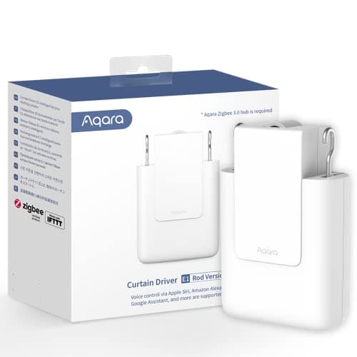 Aqara Curtain Driver E1 (Rod Version) — Recommended per expert consensus