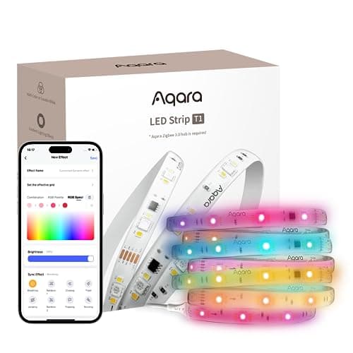 Aqara LED Strip T1 — Recommended per expert consensus