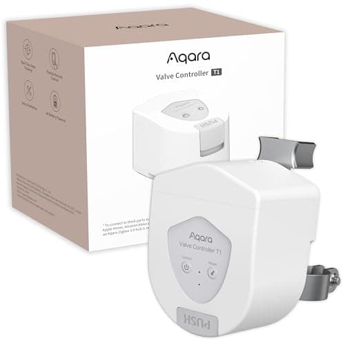 Aqara Smart Valve Controller T1 — Recommended per expert consensus