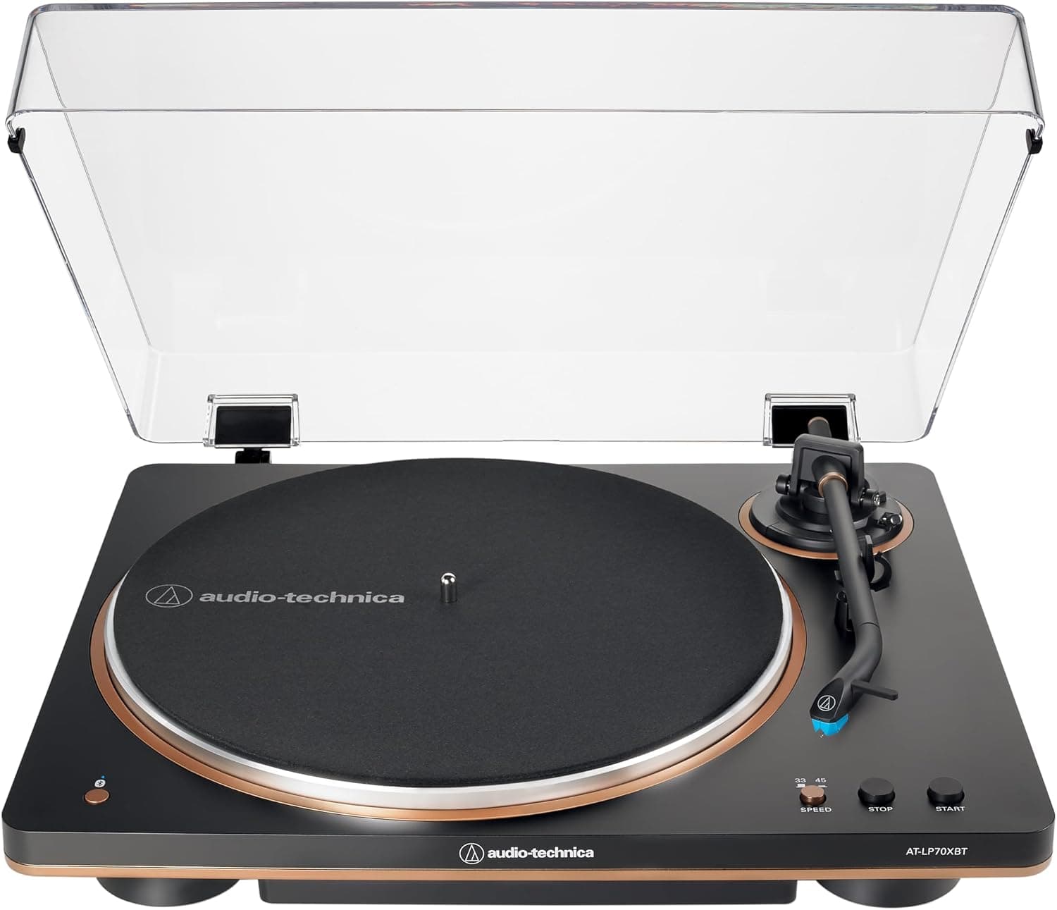 Audio-Technica AT-LP70XBT Fully Automatic Wireless Belt-Drive Turntable