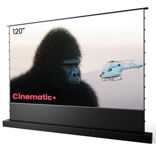 AWOL Vision ALR-F220C 120-inch Motorized ALR Floor Rising — Recommended per expert consensus