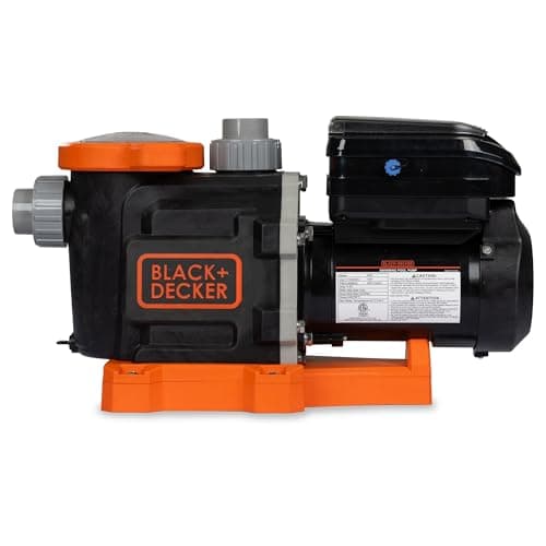 BLACK+DECKER 2.2 HP Variable Speed In-Ground Pool Pump (WiFi Enabled, ENERGY STAR)