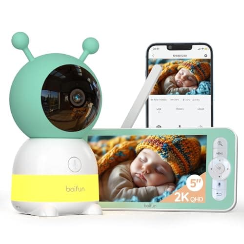 BOIFUN 2K WiFi Baby Monitor