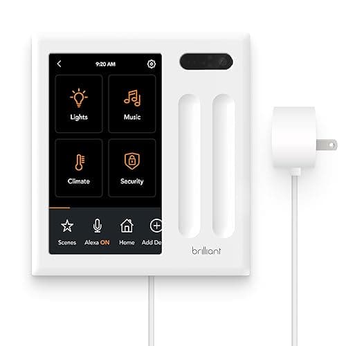 Brilliant Smart Home Control Panel (Alexa built-in)