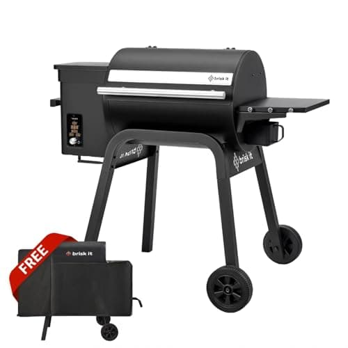 Brisk It Zelos-450 WiFi A.I. Wood Pellet Smoker Grill