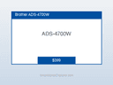 Brother ADS-4700W
