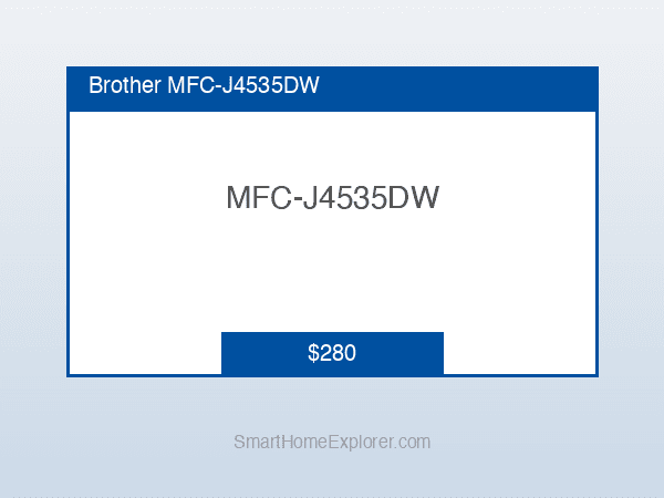 Brother MFC-J4535DW — Recommended per expert consensus