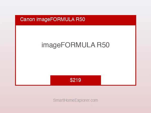 Canon imageFORMULA R50