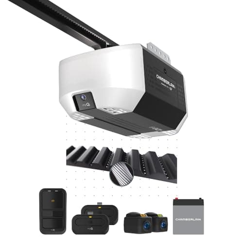 Chamberlain 3/4 HP Belt Drive myQ Garage Door Opener with Fixed Camera โ Good Value per expert consensus