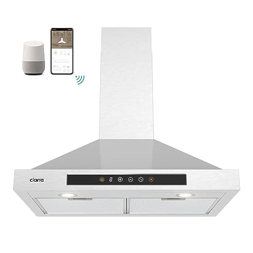 CIARRA CAS75308W 30-inch Smart Range Hood