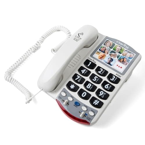 Clarity P300 Amplified Landline Phone — Recommended per expert consensus