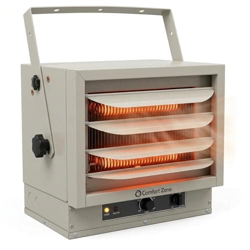 Comfort Zone 5,000W 240V Ceiling-Mount Garage Heater