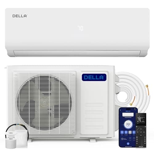 DELLA Vario 12,000 BTU WiFi Mini Split — Recommended per expert consensus