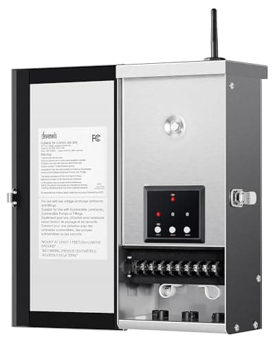 DEWENWILS 200W Matter Landscape Transformer — Recommended per expert consensus