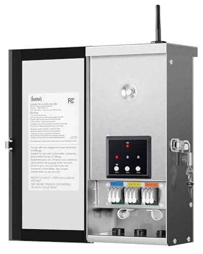 DEWENWILS 300W Wi-Fi Landscape Transformer 3-Zone — Recommended per expert consensus