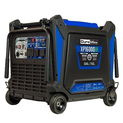 DuroMax XP16000iH 16,000-Watt Dual Fuel Portable Digital Inverter Generator