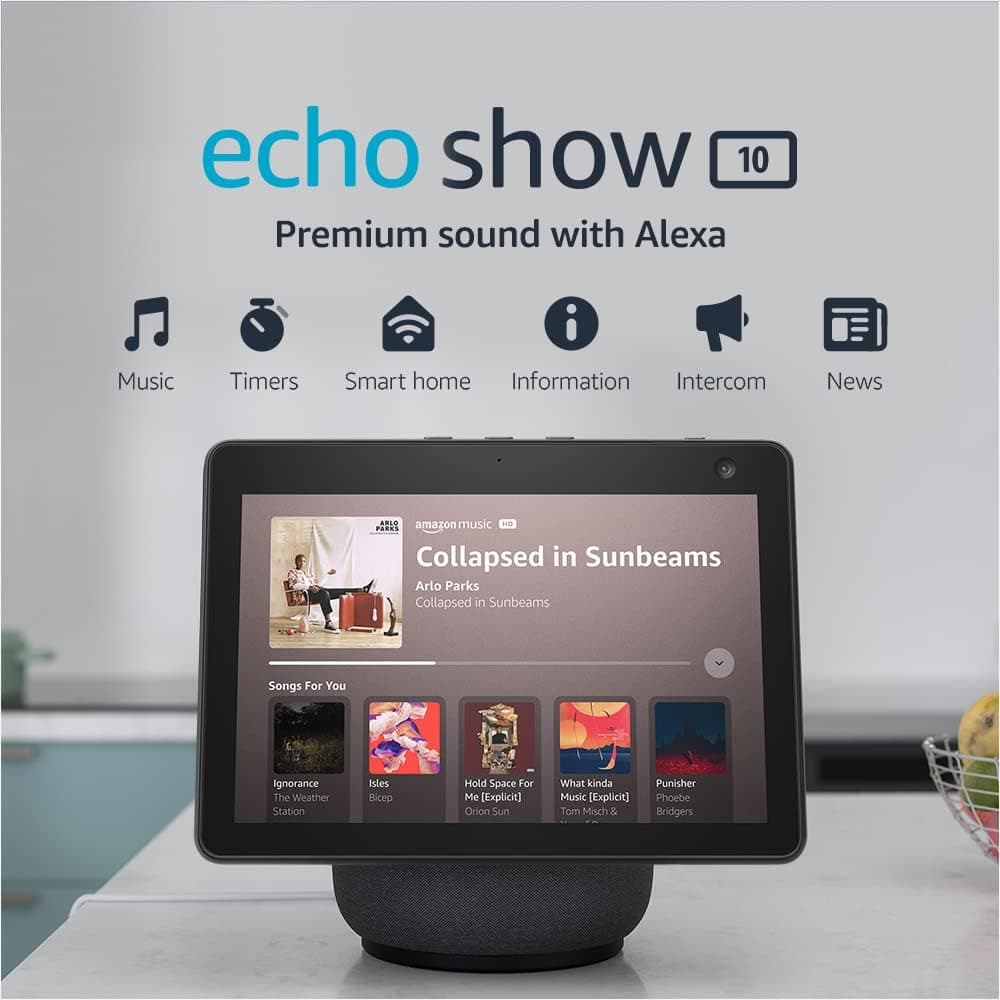 Amazon Echo Show 10 3rd Gen — Recommended per expert consensus