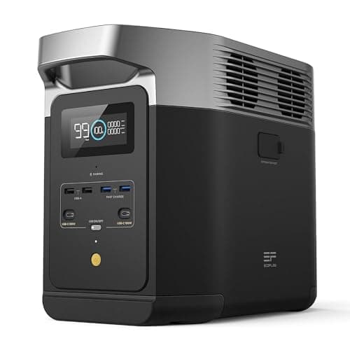 EcoFlow DELTA 2 Portable Power Station (1024Wh, 1800W)