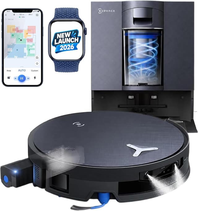 ECOVACS DEEBOT X12 OmniCyclone Robot Vacuum and Mop