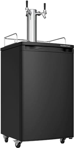 EdgeStar KC2000TWIN Full Size Dual Tap Kegerator — Recommended per expert consensus