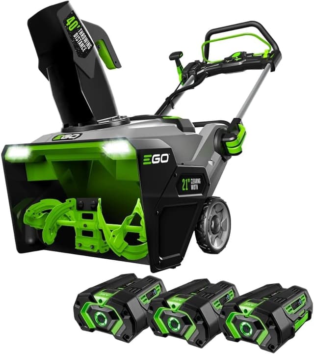 EGO Power+ SNT2112 21" Single-Stage Steel-Auger Snow Blower Kit