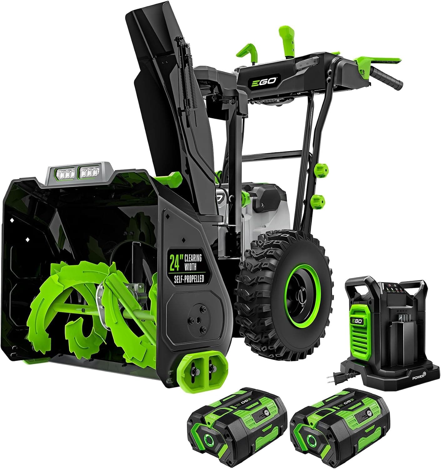 EGO Power+ SNT2405 24" Two-Stage Self-Propelled Snow Blower Kit — Recommended per expert consensus