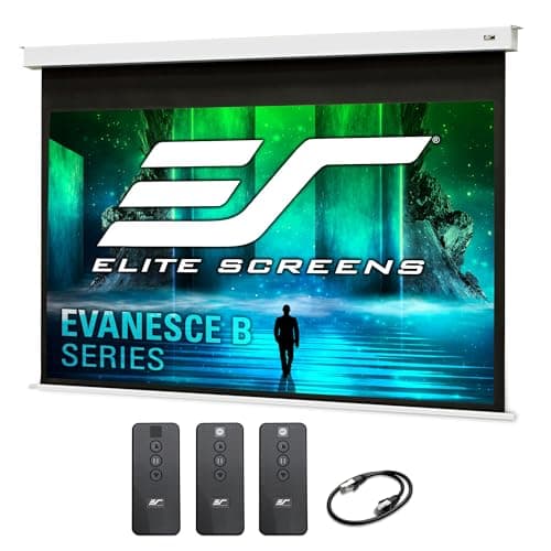 Elite Screens Evanesce B 120-inch In-Ceiling — Recommended per expert consensus