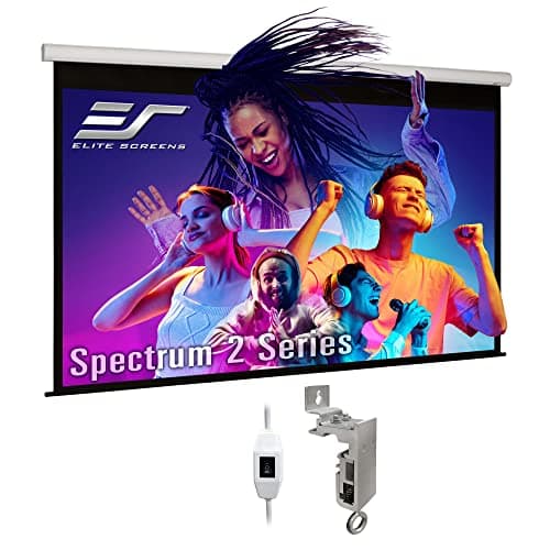 Elite Screens Spectrum2 120-inch Electric — Recommended per expert consensus
