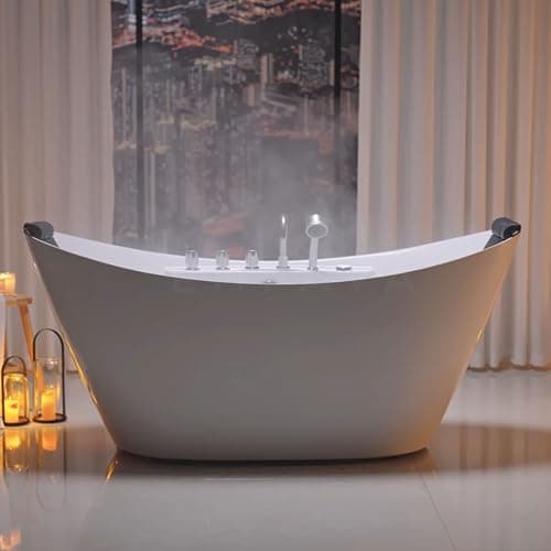 Empava 67 Freestanding Whirlpool Bathtub