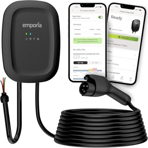 Emporia Level 2 EV Charger (48A Hardwired)