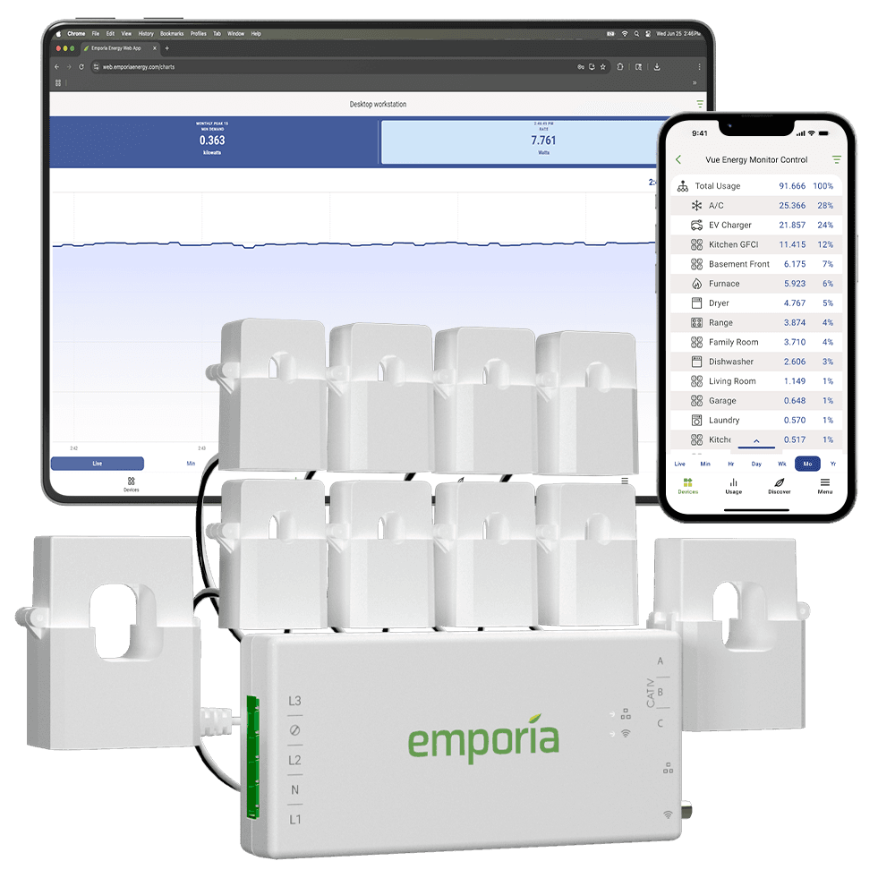 Emporia Vue 3 8-Circuit Monitor