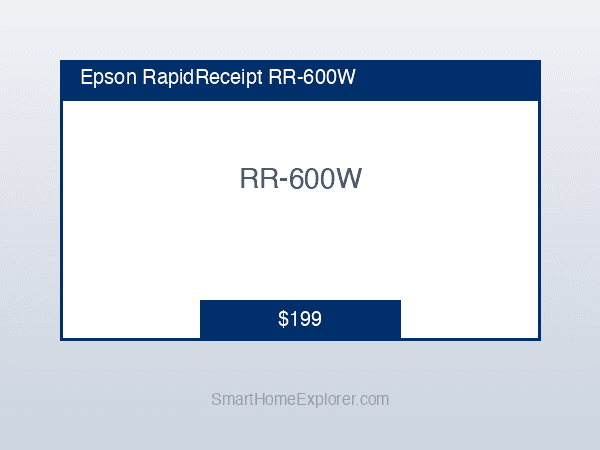 Epson RapidReceipt RR-600W — Good Value per expert consensus