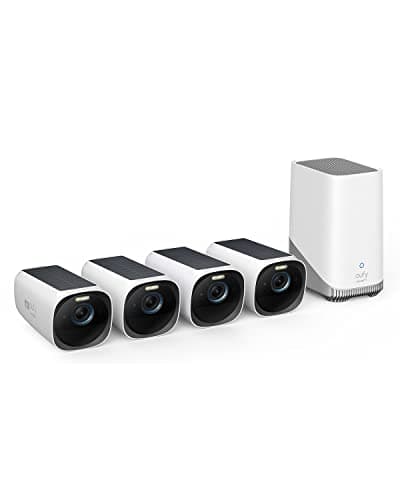 Eufy eufyCam S330 4-Cam Kit (with HomeBase S380) — Must Buy per expert consensus