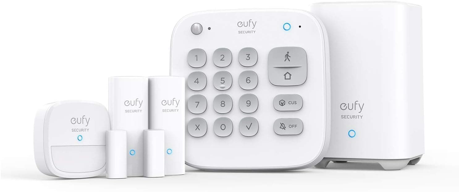 eufy Security 5-Piece Home Alarm Kit — Recommended per expert consensus