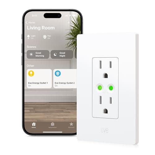 Eve Energy Outlet (Matter In-Wall Outlet with Power Meter)